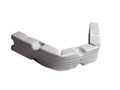  - Profilul pentru protectia pontonului este fliexibil, astfel poate fi foarte usor montat pe spatii cu colturi sau unghiuri
